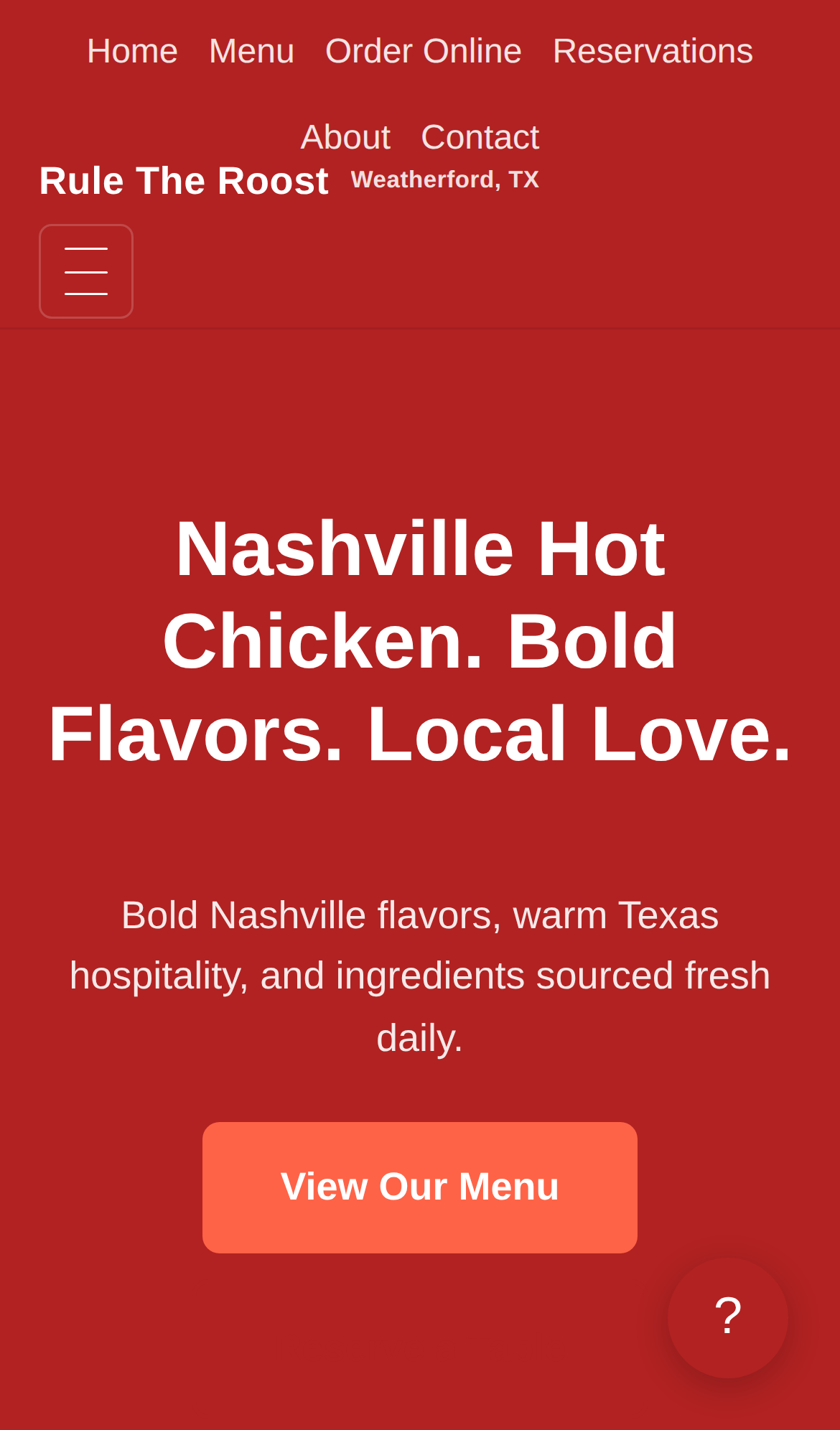 Restaurant Demo mobile home